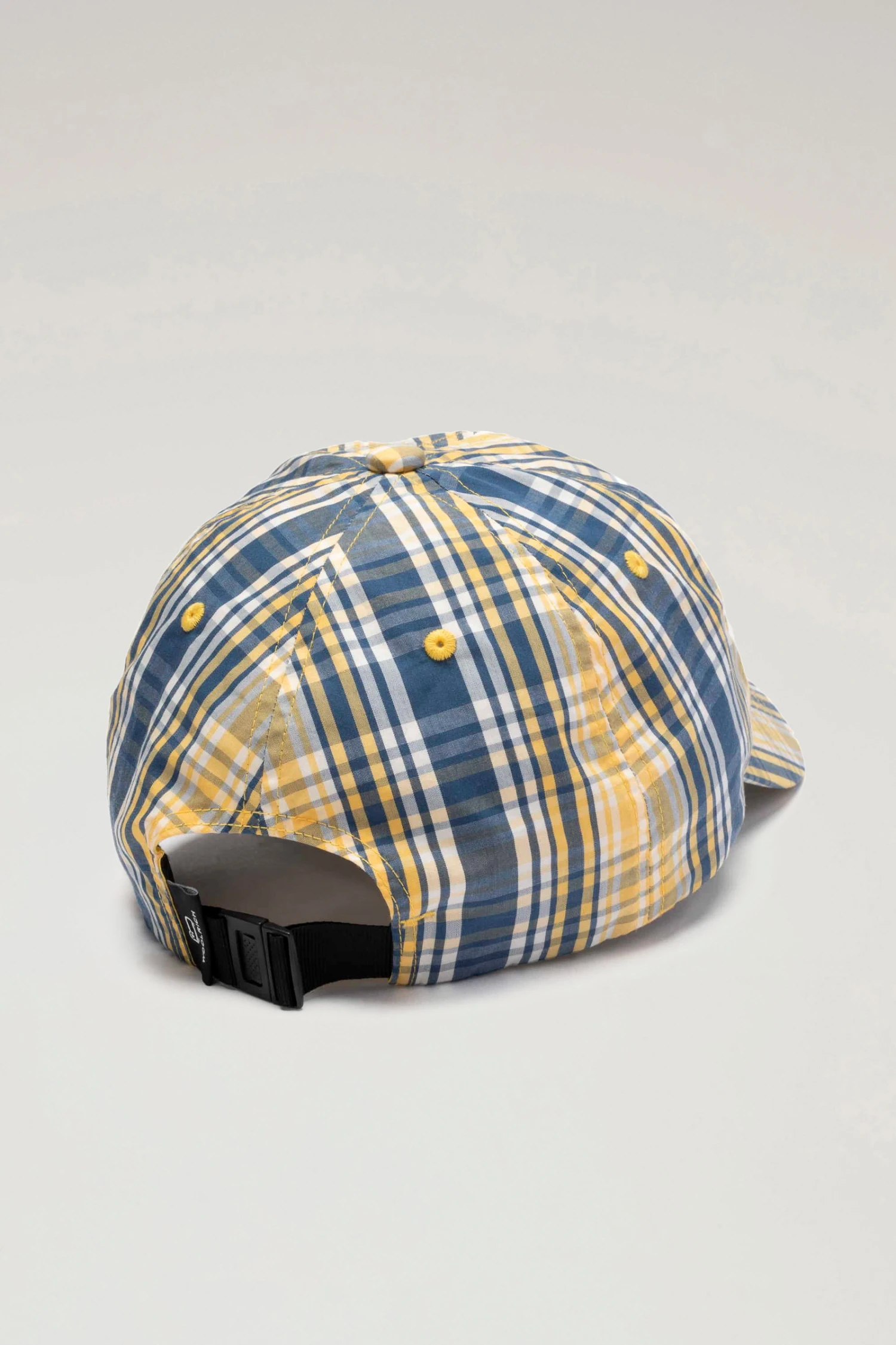 Woolrich Cappellino A Quadri In Misto Lana E Cotone - Uomo - Giallo 4 Woolrich Cappellino A Quadri In Misto Lana E Cotone - Uomo - Giallo - immagine 2