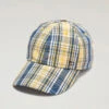 Woolrich Cappellino A Quadri In Misto Lana E Cotone - Uomo - Giallo -Offerta Economica Vestiario CFWJAC0041MRUT3489 YC