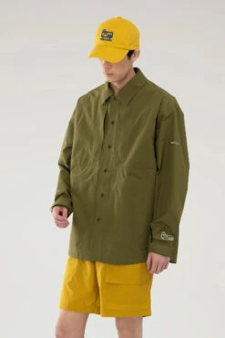 Woolrich Giacca A Camicia In GORE-TEX INFINIUM - Uomo - Verde -Offerta Economica Vestiario CFWJOU0122MRUT3473 OL 1