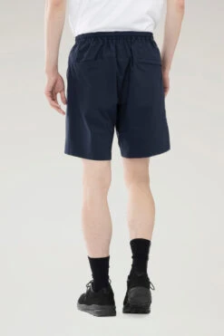 Woolrich Pantaloncini High Aeration In Tessuto Ripstop Elasticizzato - Uomo - Blu -Offerta Economica Vestiario CFWJSH0019MRUT3477 N 2