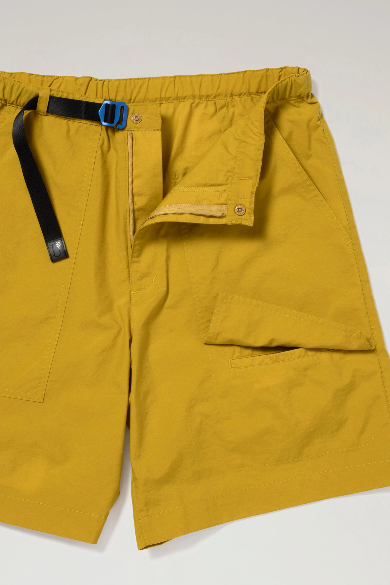 Woolrich Pantaloncini Ranch In Nylon Riciclato - Uomo - Giallo 8 Woolrich Pantaloncini Ranch In Nylon Riciclato - Uomo - Giallo - immagine 6