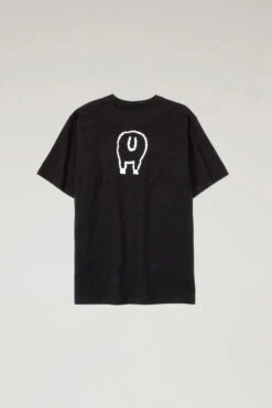 Woolrich T-shirt Sheep In Puro Cotone - Uomo - Nero 12 Woolrich T-shirt Sheep In Puro Cotone - Uomo - Nero -Offerta Economica Vestiario CFWJTE0070MRUT3487 K 4