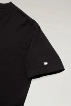 Woolrich T-shirt Sheep In Puro Cotone - Uomo - Nero 13 Woolrich T-shirt Sheep In Puro Cotone - Uomo - Nero -Offerta Economica Vestiario CFWJTE0070MRUT3487 K 5