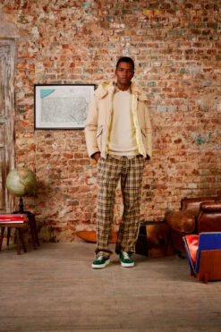 Woolrich Pantaloni In Misto Lana E Cotone - Uomo - Giallo 17 Woolrich Pantaloni In Misto Lana E Cotone - Uomo - Giallo -Offerta Economica Vestiario CFWJTR0057MRUT3478 YC 7