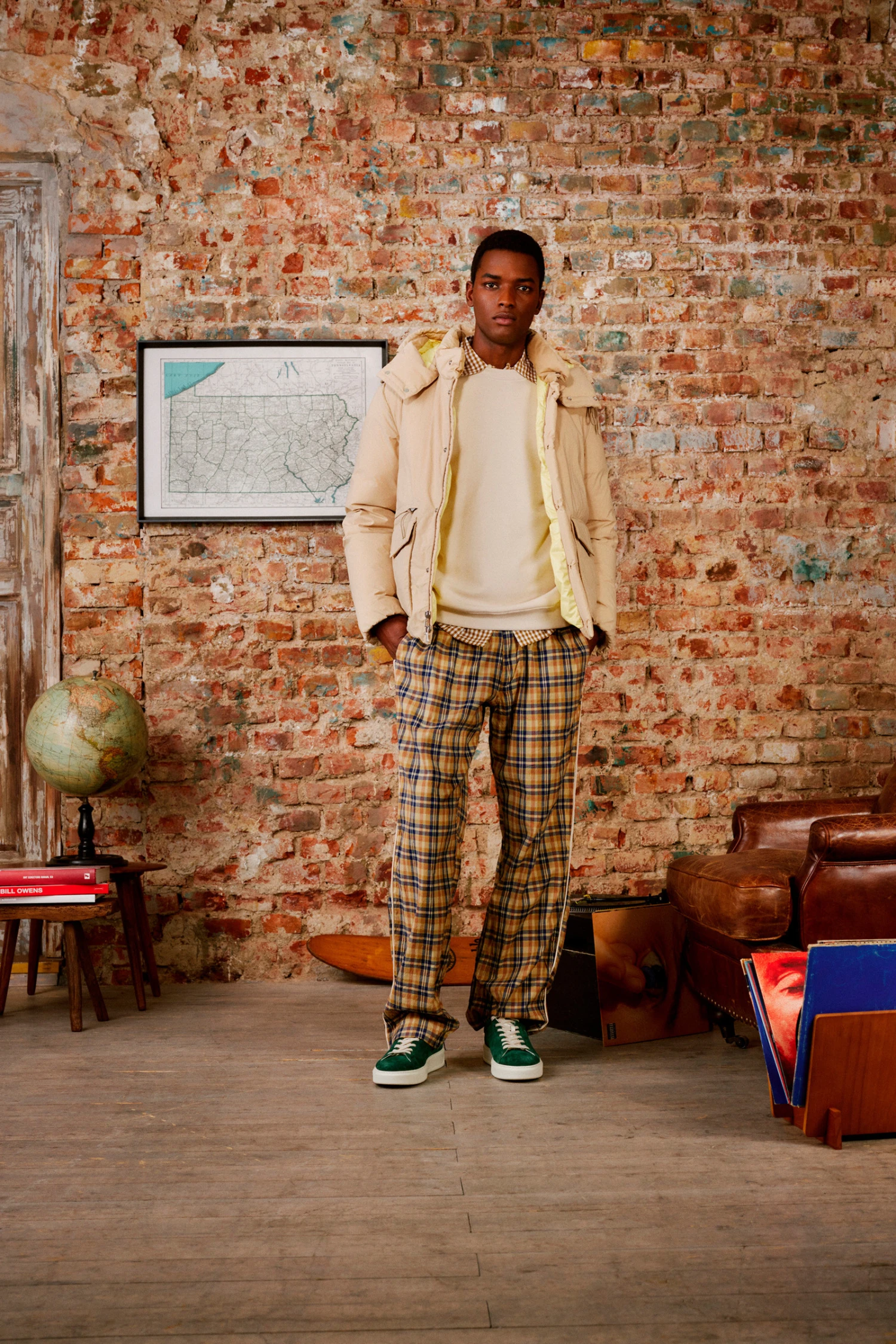 Woolrich Pantaloni In Misto Lana E Cotone - Uomo - Giallo 10 Woolrich Pantaloni In Misto Lana E Cotone - Uomo - Giallo - immagine 8