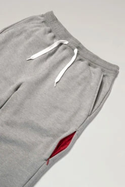 Woolrich Pantaloni Sportivi In Misto Cotone Felpato E Nylon Cordura - Uomo - Grigio -Offerta Economica Vestiario CFWJTR0058MRUT3605 TG 5