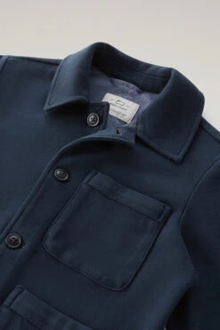 Woolrich Blazer Interlock Da Bambino - Bambino - Blu -Offerta Economica Vestiario CFWKBL0022MRUT2225 3989 2