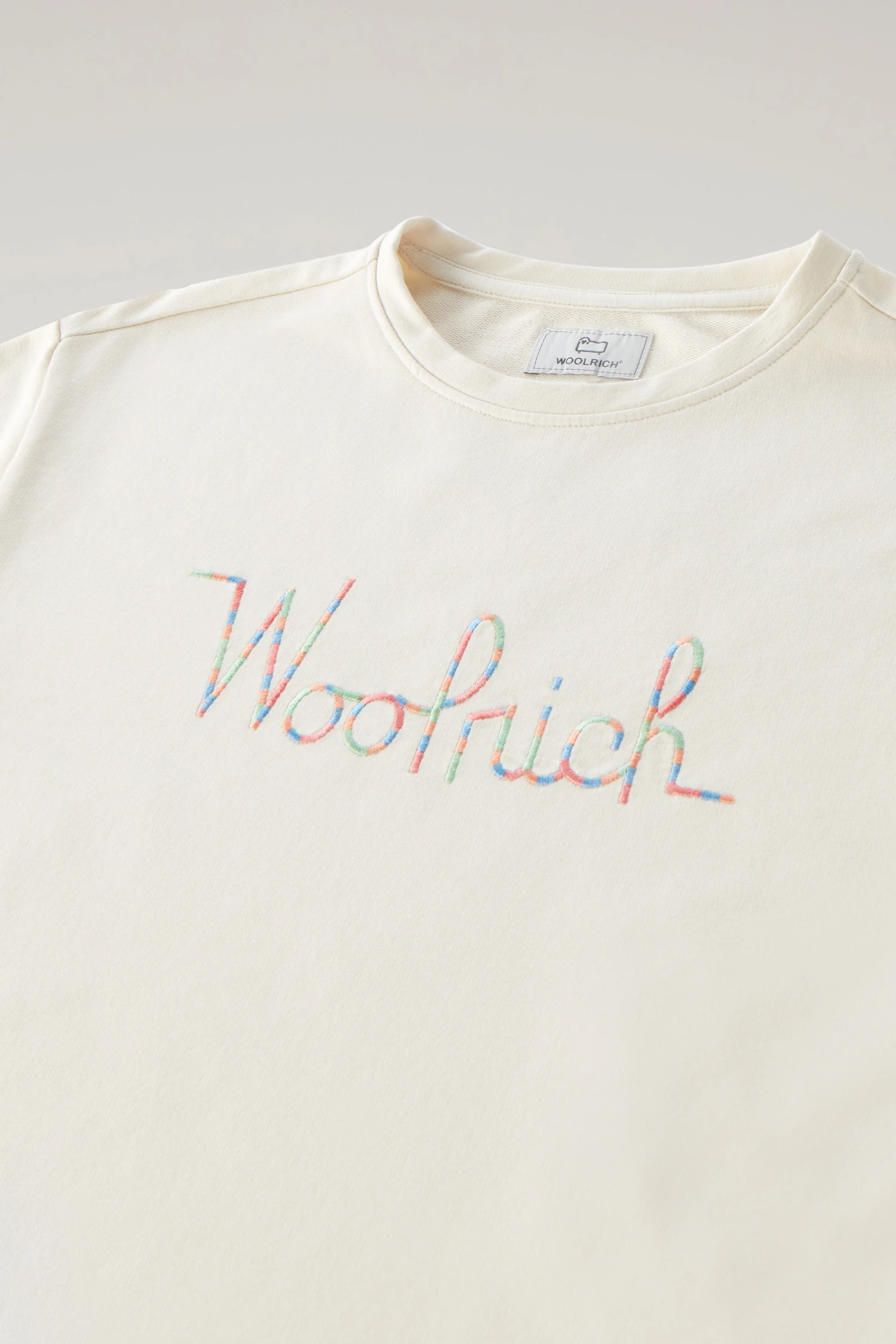 Woolrich Vestito Summer Da Bambina In Felpa Di Cotone - Bambina - Bianco 5 Woolrich Vestito Summer Da Bambina In Felpa Di Cotone - Bambina - Bianco - immagine 3