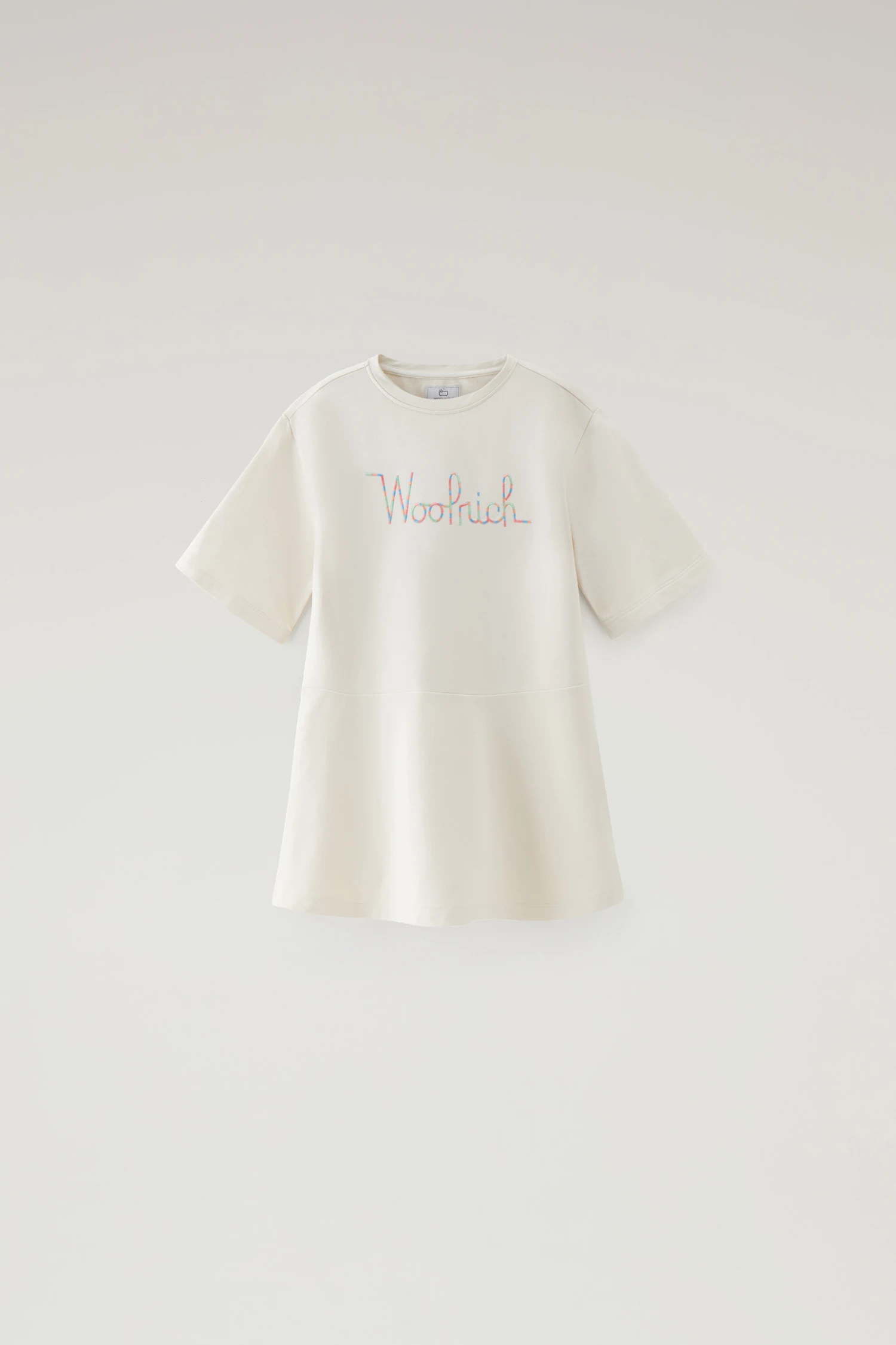 Woolrich Vestito Summer Da Bambina In Felpa Di Cotone - Bambina - Bianco 3 Woolrich Vestito Summer Da Bambina In Felpa Di Cotone - Bambina - Bianco