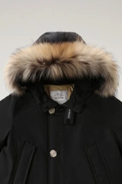 Woolrich Arctic Parka Da Bambino Con Pelliccia Removibile - Bambino - Nero -Offerta Economica Vestiario CFWKOU0187MRUT0641 BLK 2