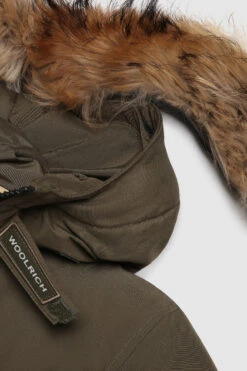 Woolrich Arctic Parka Da Bambino Con Pelliccia Removibile - Bambino - Verde -Offerta Economica Vestiario CFWKOU0187MRUT0641 DAG 3