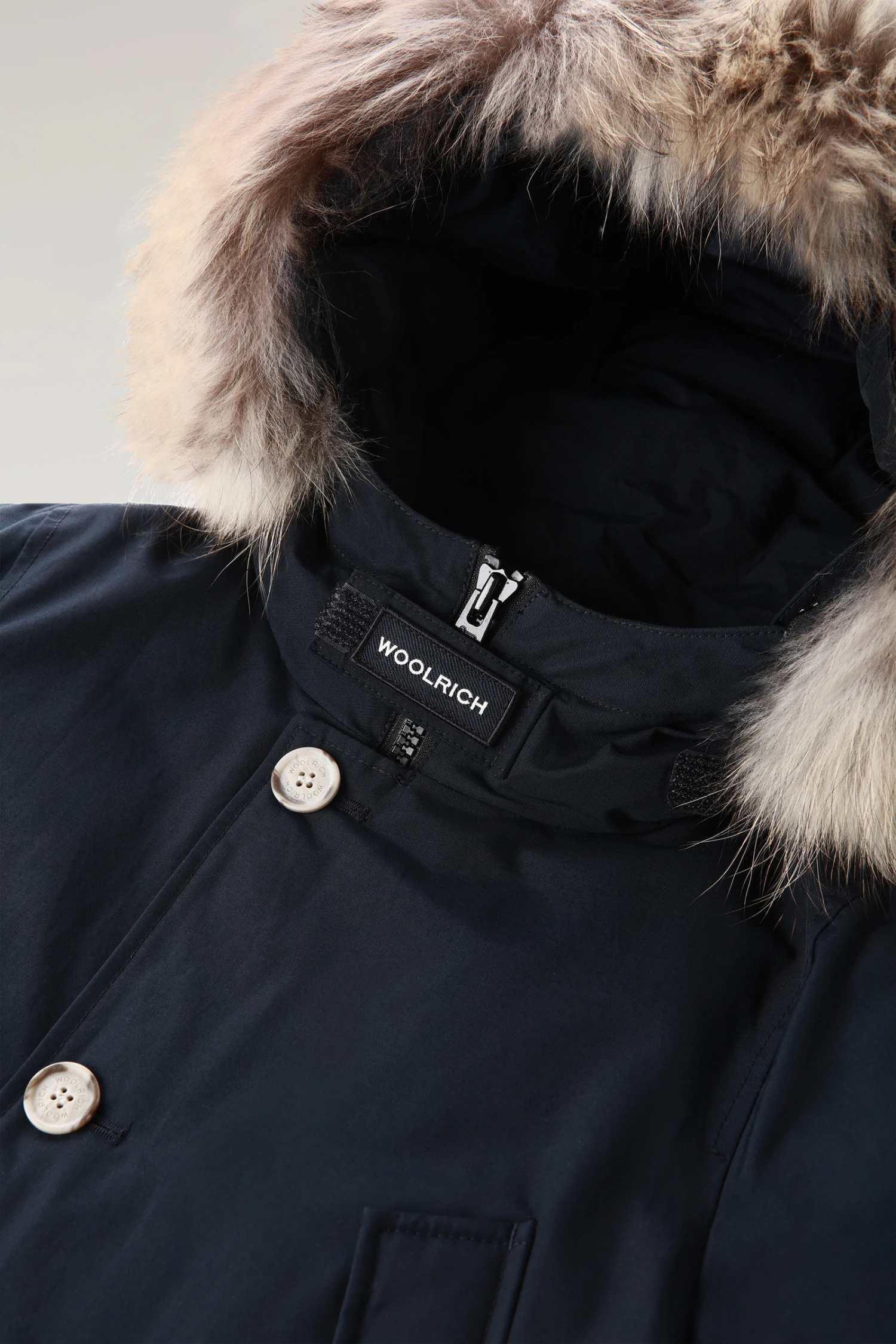 Woolrich Arctic Parka Da Bambino Con Pelliccia Removibile - Bambino - Blu 6 Woolrich Arctic Parka Da Bambino Con Pelliccia Removibile - Bambino - Blu - immagine 4