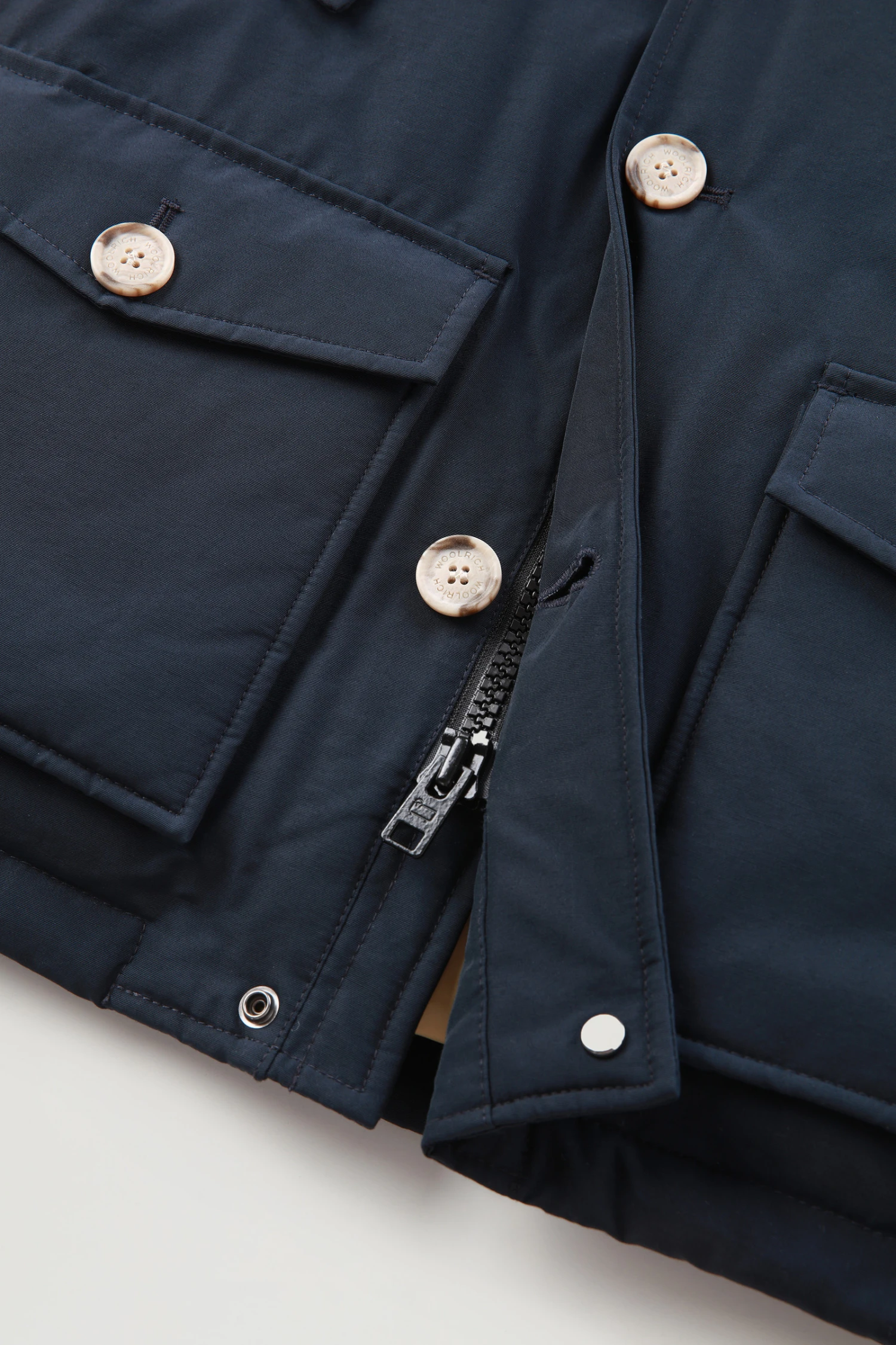 Woolrich Arctic Parka Da Bambino Con Pelliccia Removibile - Bambino - Blu 8 Woolrich Arctic Parka Da Bambino Con Pelliccia Removibile - Bambino - Blu - immagine 6