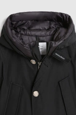Woolrich Arctic Parka Da Bambino In Ramar Cloth - Bambino - Nero -Offerta Economica Vestiario CFWKOU0188MRUT0641 BLK 2