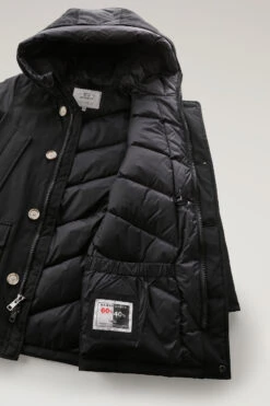 Woolrich Arctic Parka Da Bambino In Ramar Cloth - Bambino - Nero -Offerta Economica Vestiario CFWKOU0188MRUT0641 BLK 5