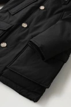 Woolrich Arctic Parka Da Bambino In Ramar Cloth - Bambino - Nero -Offerta Economica Vestiario CFWKOU0188MRUT0641 BLK 6