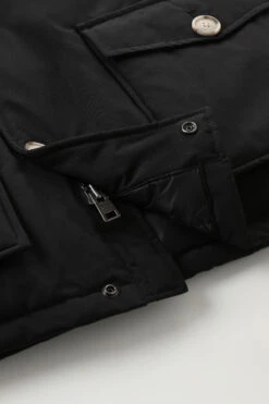 Woolrich Arctic Parka Da Bambino In Ramar Cloth - Bambino - Nero -Offerta Economica Vestiario CFWKOU0188MRUT0641 BLK 7