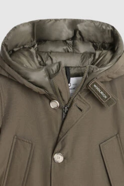 Woolrich Arctic Parka Da Bambino In Ramar Cloth - Bambino - Verde 9 Woolrich Arctic Parka Da Bambino In Ramar Cloth - Bambino - Verde -Offerta Economica Vestiario CFWKOU0188MRUT0641 DAG 2