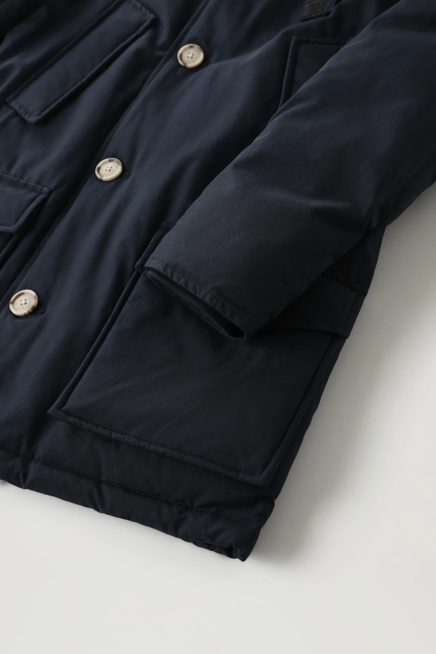 Woolrich Arctic Parka Da Bambino In Ramar Cloth - Bambino - Blu 10 Woolrich Arctic Parka Da Bambino In Ramar Cloth - Bambino - Blu - immagine 8