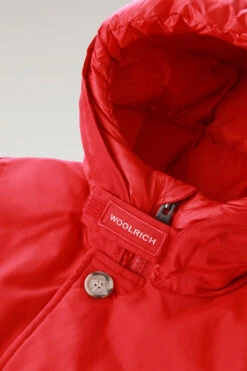 Woolrich Arctic Parka Da Bambino In Ramar Cloth - Bambino - Rosso -Offerta Economica Vestiario CFWKOU0188MRUT0641 MSC 3