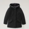 Woolrich Arctic Parka Da Bambina In Ramar Cloth - Bambina - Nero