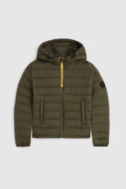 Woolrich Giacca Sundance Da Bambino Imbottita Con Cappuccio - Bambino - Verde