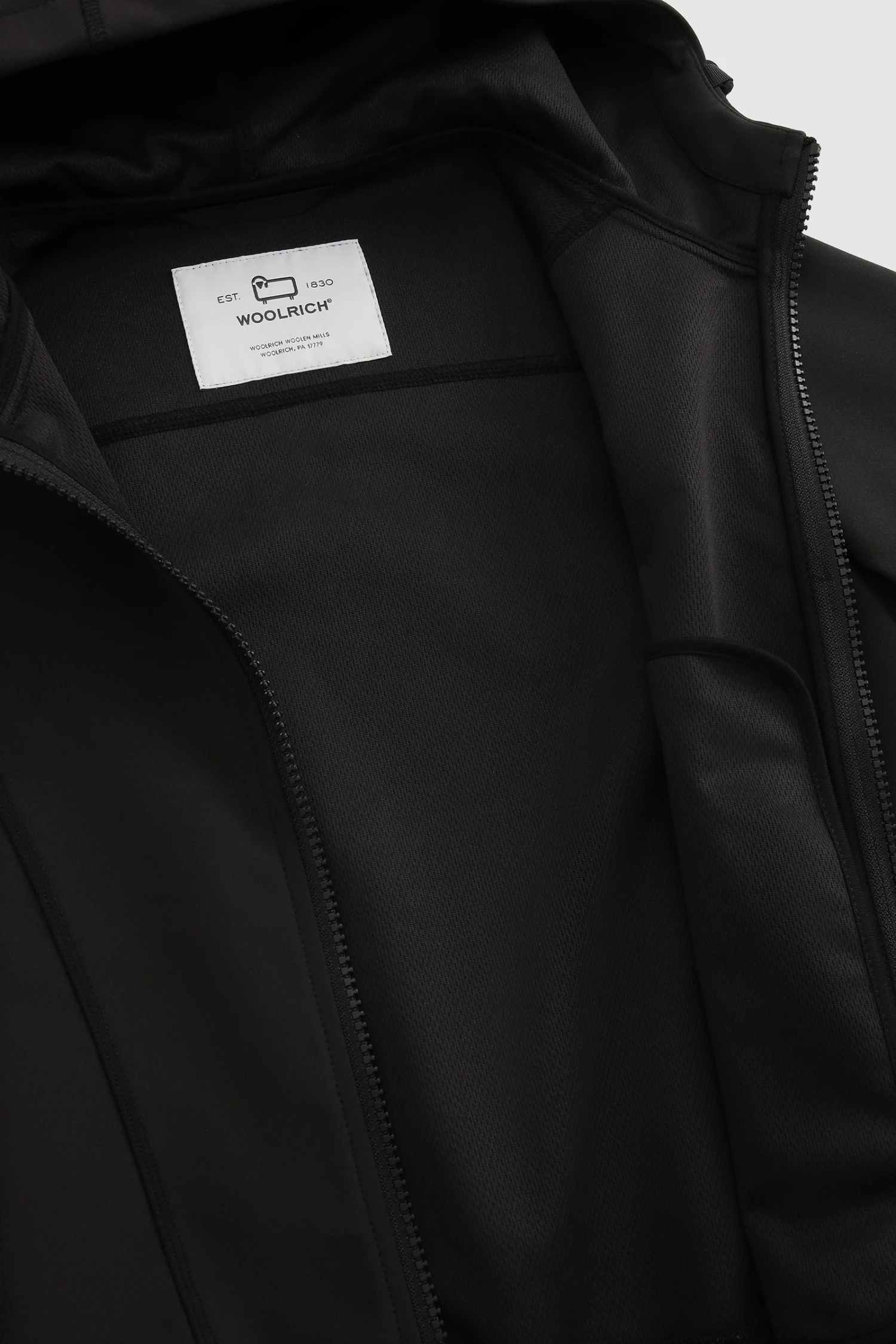 Woolrich Giacca Soft Shell Da Bambino Impermeabile - Bambino - Nero 9 Woolrich Giacca Soft Shell Da Bambino Impermeabile - Bambino - Nero - immagine 7