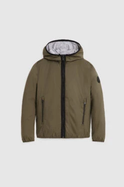 Woolrich Giacca Ryker Da Bambino Con Cappuccio - Bambino - Verde
