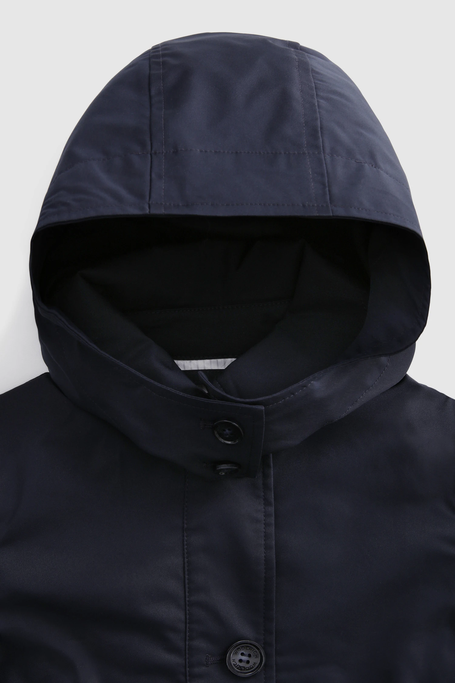 Woolrich Trench Da Bambina In Stretch Twill - Bambina - Blu 5 Woolrich Trench Da Bambina In Stretch Twill - Bambina - Blu - immagine 3