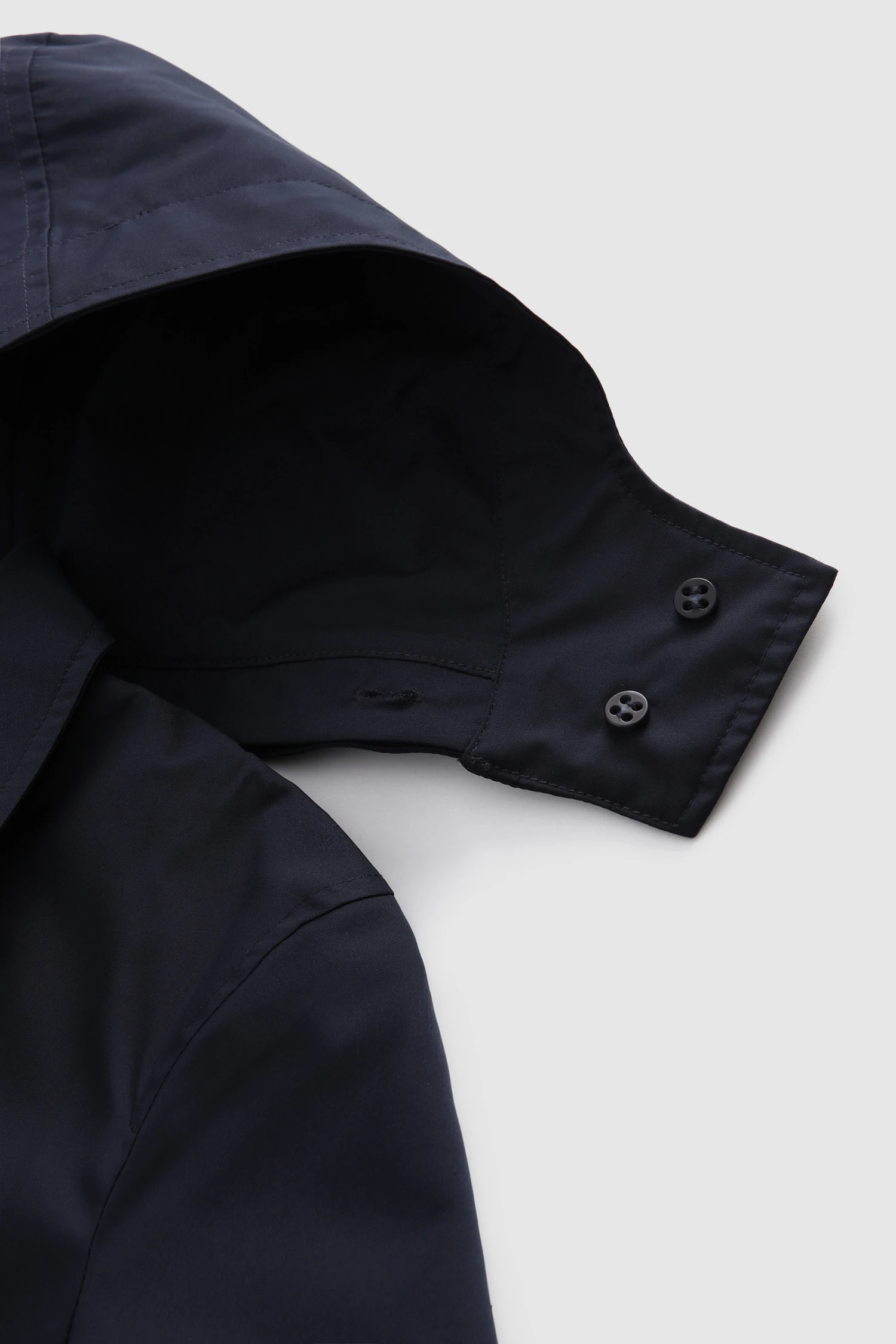 Woolrich Trench Da Bambina In Stretch Twill - Bambina - Blu 7 Woolrich Trench Da Bambina In Stretch Twill - Bambina - Blu - immagine 5