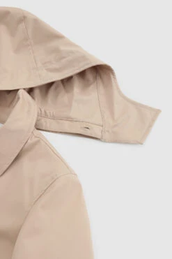 Woolrich Trench Da Bambina In Stretch Twill - Bambina - Beige -Offerta Economica Vestiario CFWKOU0263FRUT2896 8925 4