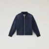 Woolrich Bomber Urban Da Bambina In Urban Touch - Bambina - Blu -Offerta Economica Vestiario CFWKOU0353FRUT3128 3989