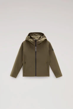 Woolrich Giacca Pacific Da Bambino Con Cappuccio - Bambino - Verde