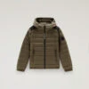 Woolrich Piumino Sundance Da Bambino Con Cappuccio - Bambino - Verde -Offerta Economica Vestiario CFWKOU0380MRUT2635 614