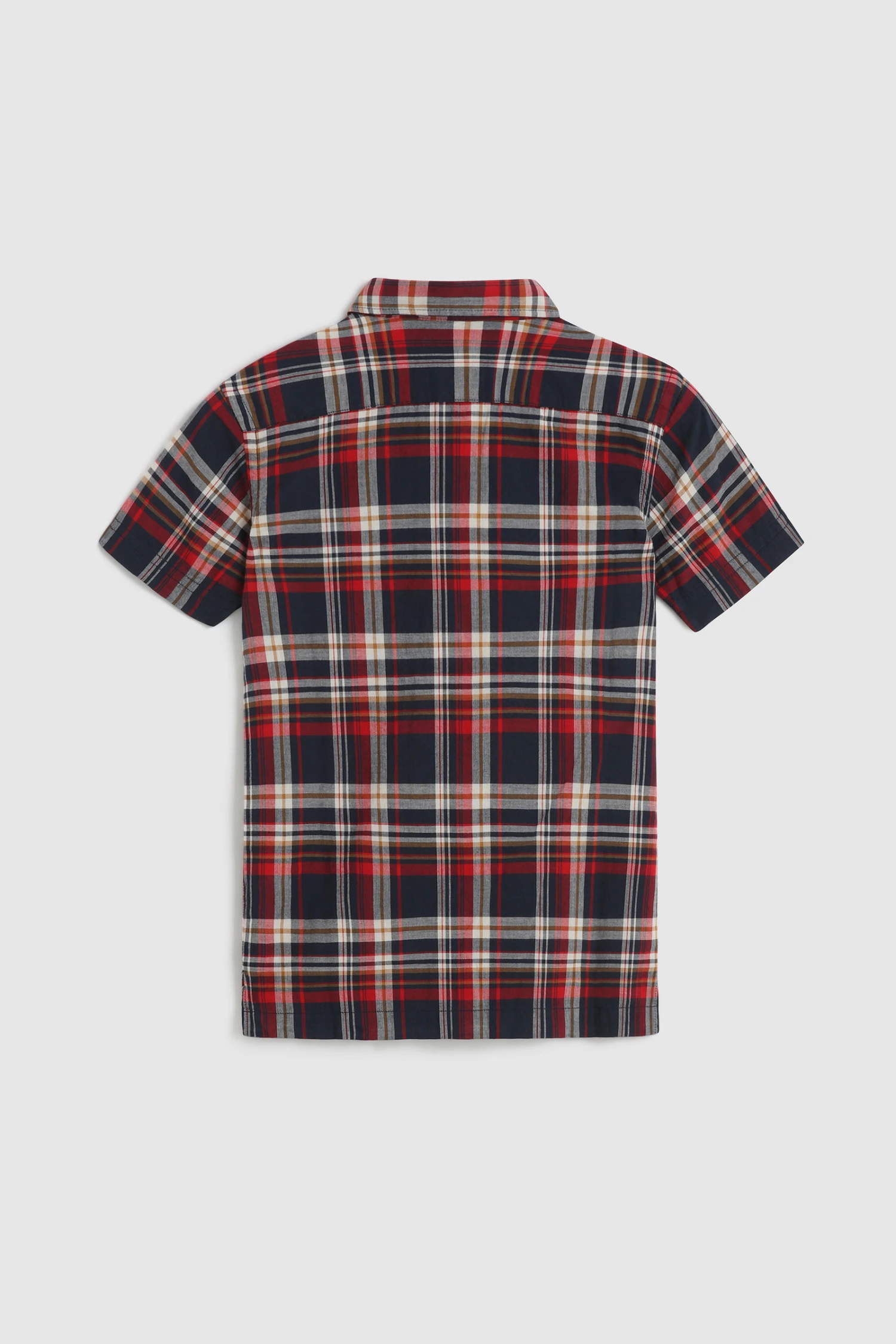 Woolrich Camicia Da Bambino Button-down In Popeline - Bambino - Rosso 4 Woolrich Camicia Da Bambino Button-down In Popeline - Bambino - Rosso - immagine 2