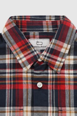 Woolrich Camicia Da Bambino Button-down In Popeline - Bambino - Rosso 10 Woolrich Camicia Da Bambino Button-down In Popeline - Bambino - Rosso -Offerta Economica Vestiario CFWKSI0048MRUT2909 5329 2