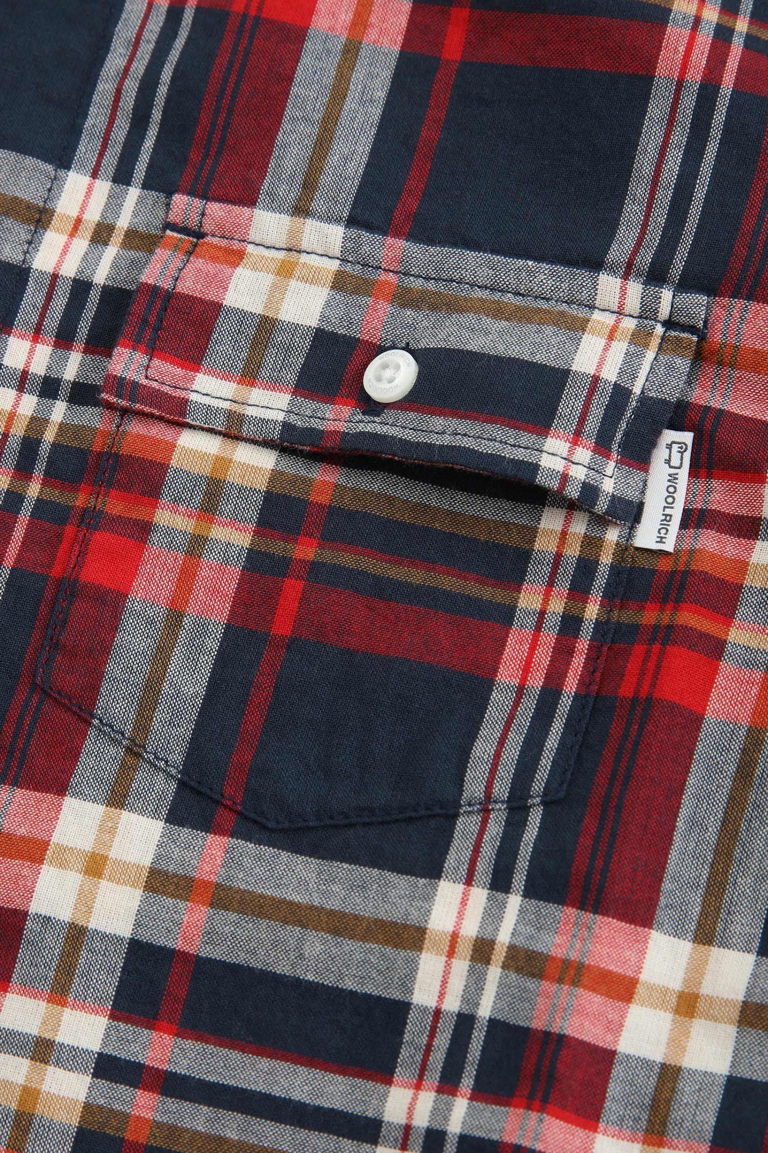 Woolrich Camicia Da Bambino Button-down In Popeline - Bambino - Rosso 6 Woolrich Camicia Da Bambino Button-down In Popeline - Bambino - Rosso - immagine 4