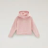 Woolrich Felpa Essential Da Bambina In Puro Cotone Con Cappuccio - Bambina - Rosa 1 Woolrich Felpa Essential Da Bambina In Puro Cotone Con Cappuccio - Bambina - Rosa -Offerta Economica Vestiario CFWKSW0162FRUT3454 4382