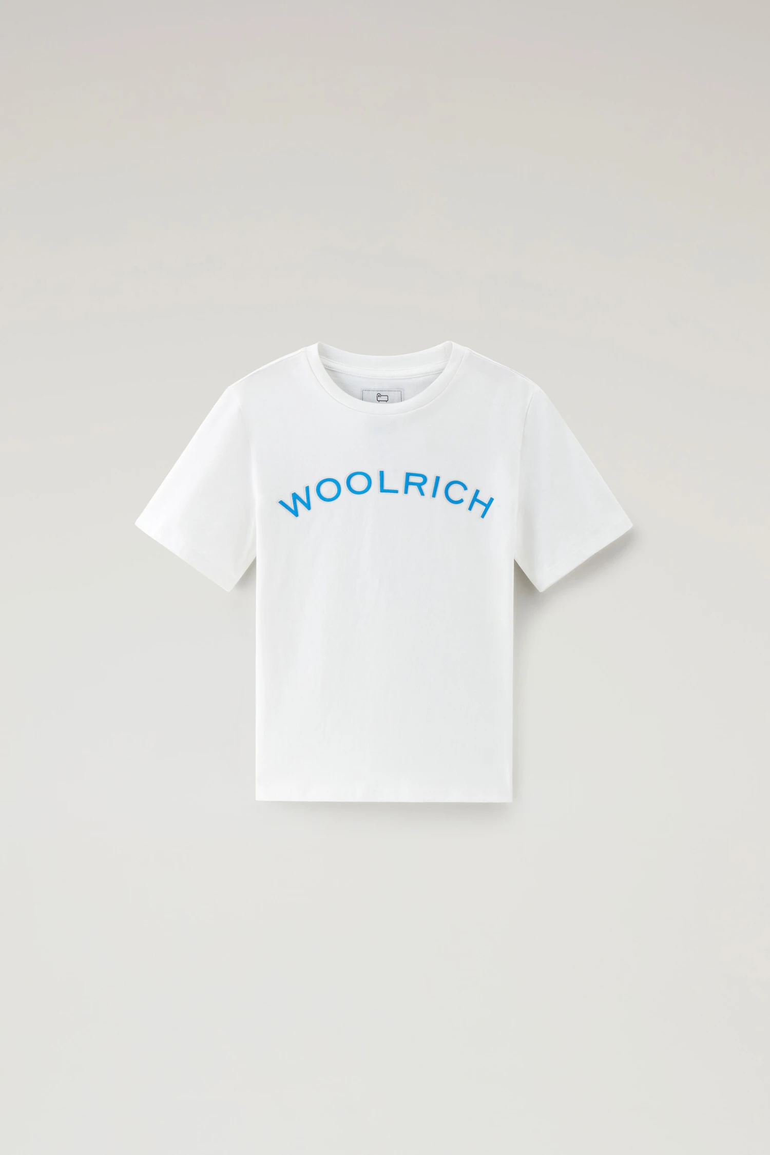 Woolrich Maglietta Varsity Da Bambino In Puro Cotone - Bambino - Bianco 3 Woolrich Maglietta Varsity Da Bambino In Puro Cotone - Bambino - Bianco