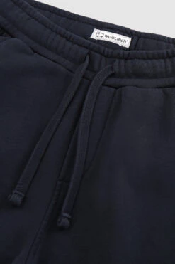 Woolrich Pantoloni Sportivi Da Bambino In Cotone Felpato - Bambino - Blu -Offerta Economica Vestiario CFWKTR0077MRUT2968 3989 2