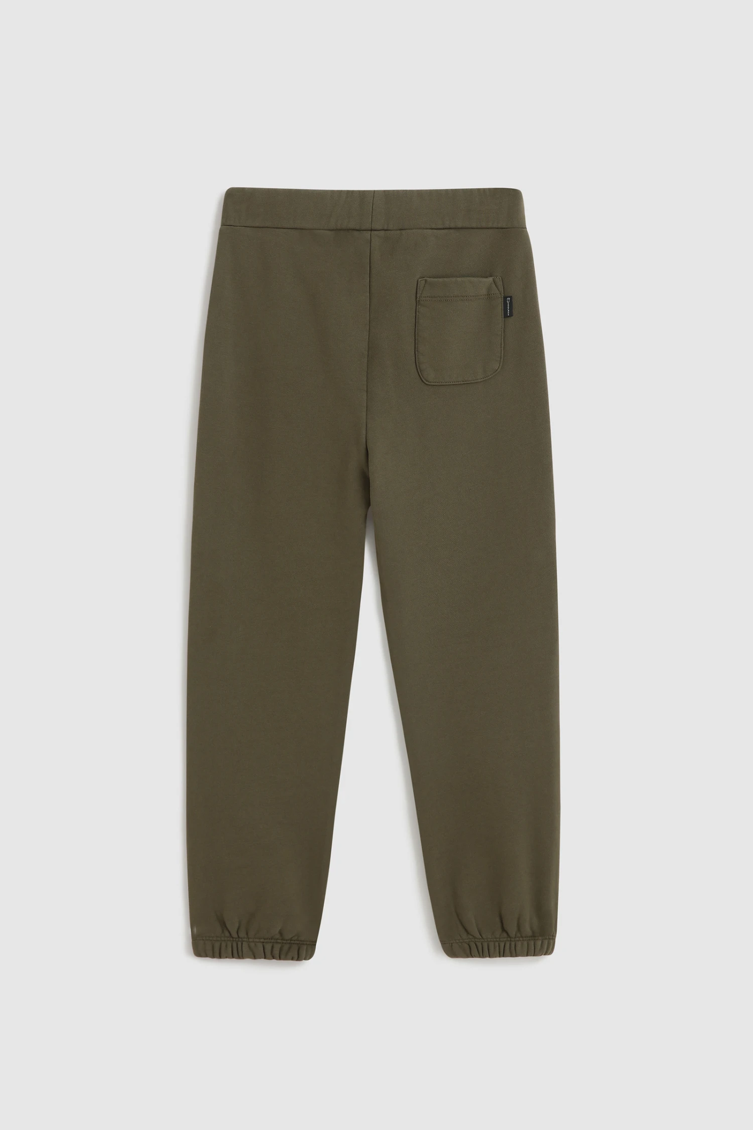 Woolrich Pantaloni Da Bambino In Cotone Felpato - Bambino - Verde 4 Woolrich Pantaloni Da Bambino In Cotone Felpato - Bambino - Verde - immagine 2