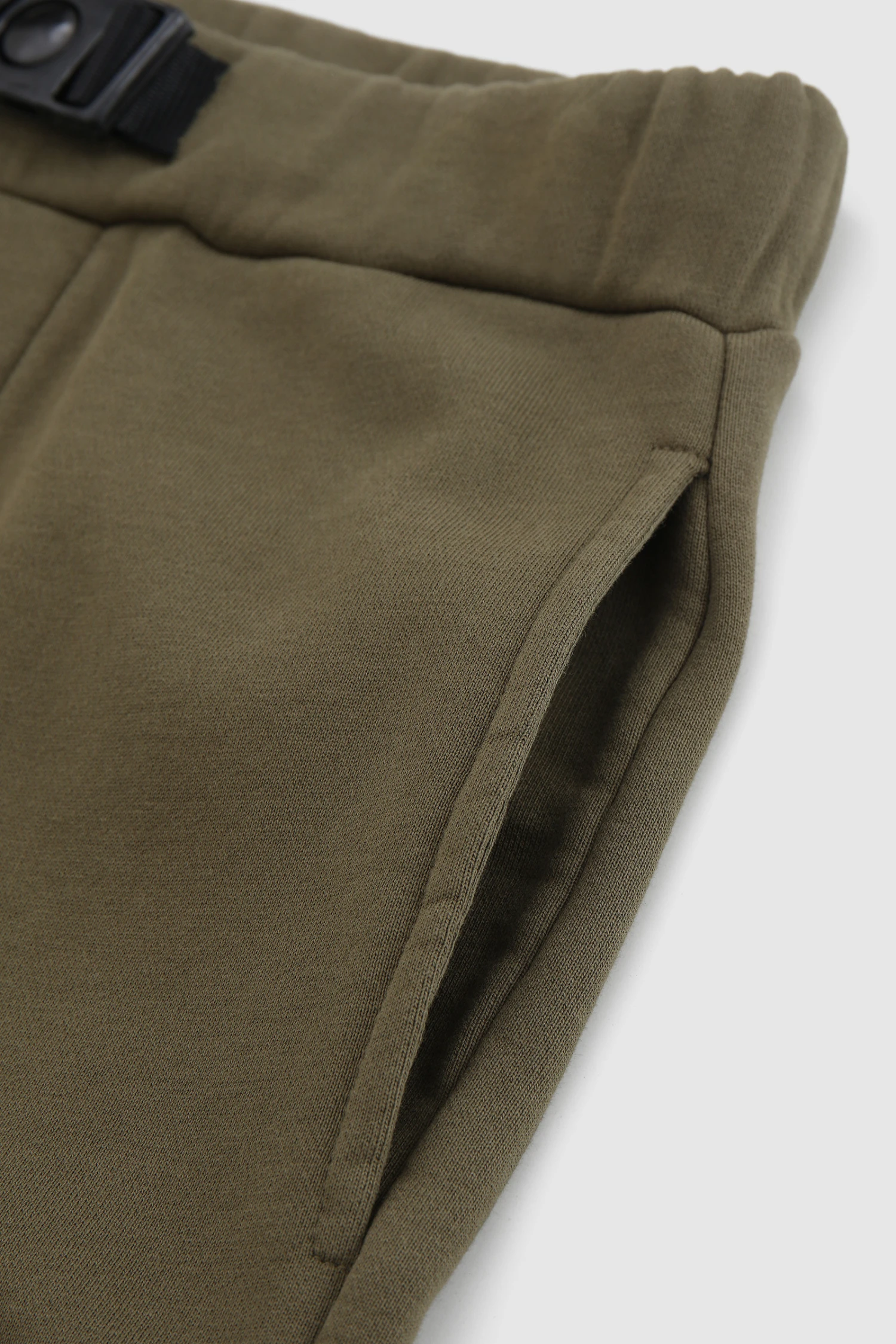 Woolrich Pantaloni Da Bambino In Cotone Felpato - Bambino - Verde 6 Woolrich Pantaloni Da Bambino In Cotone Felpato - Bambino - Verde - immagine 4