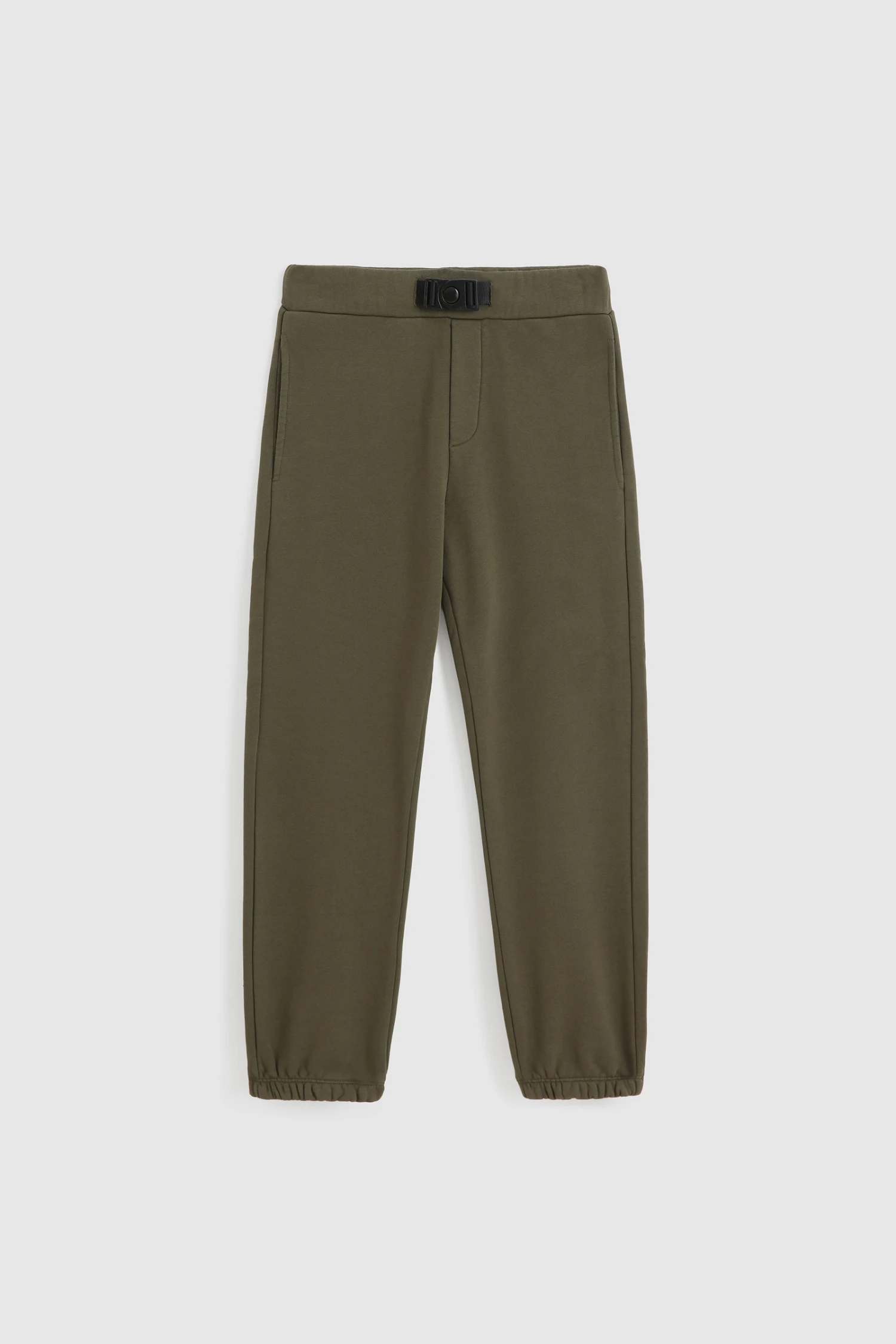 Woolrich Pantaloni Da Bambino In Cotone Felpato - Bambino - Verde 3 Woolrich Pantaloni Da Bambino In Cotone Felpato - Bambino - Verde