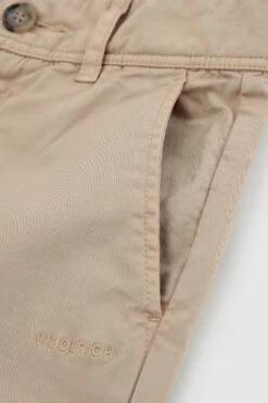 Woolrich Pantaloni Da Bambino In Cotone Tinto In Capo - Bambino - Marrone -Offerta Economica Vestiario CFWKTR0082MRUT2559 723 3