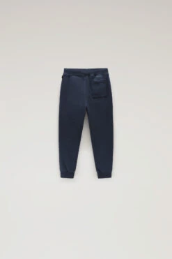 Woolrich Pantaloni Sportivi Da Bambino - Bambino - Blu -Offerta Economica Vestiario CFWKTR0103MRUT3454 3989 1