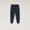 Woolrich Pantaloni Sportivi Da Bambino - Bambino - Blu -Offerta Economica Vestiario CFWKTR0103MRUT3454 3989
