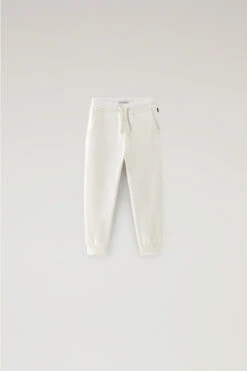 Woolrich Pantaloni Sportivi Da Bambino - Bambino - Bianco