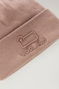 Woolrich Berretto Unisex In Cotone Misto Lana - Unisex - Marrone -Offerta Economica Vestiario CFWOAC0172MRUF0588 7393 2