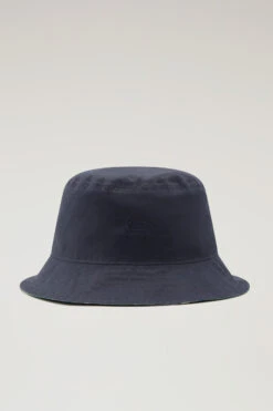 Woolrich Cappello Double Face In Puro Cotone - Unisex - Verde -Offerta Economica Vestiario CFWOAC0214MRUT3326 6588 2