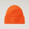 Berretto In Lana Merino A Costine Serving The People / Woolrich - Uomo - Rosso -Offerta Economica Vestiario CFWOAC0221MRUF0428 5475